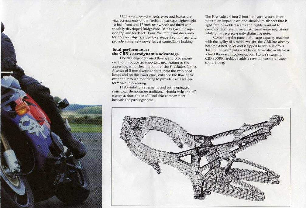 1993 Honda CBR 900RR Fireblade